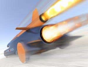 Triple-engined car could smash land-speed record
