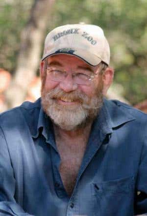 Lawrence Anthony pictured on the Thula game reserve in Zululand, South Africa
