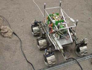 Surveillance sandpit tests future Mars rover