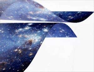 Dark energy may disguise shape of universe