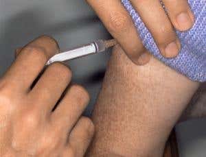 The life-saving shot  