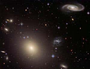 Galaxy study hints at cracks in dark matter theories