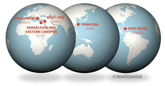 Drowned cities: Myths and secrets of the deep