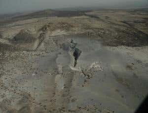 Giant crack in Africa formed in just days