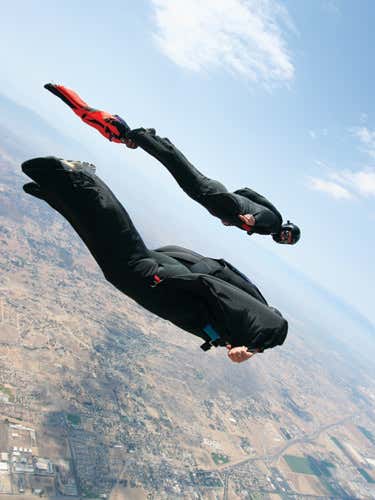Don't pack your parachute: Totally free fall