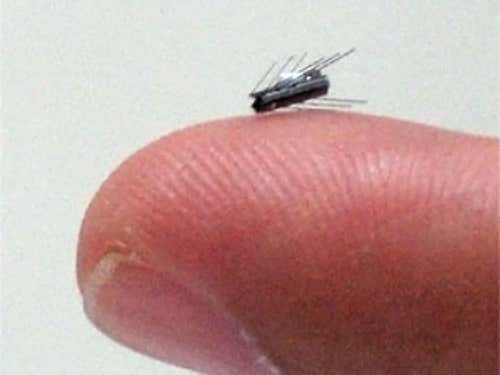 ViRob crawls along inside the body using its vibrating legs. It could be used to deliver drugs or medical devices to specific sites.