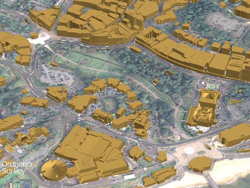 Different components can be isolated when building the 3D map