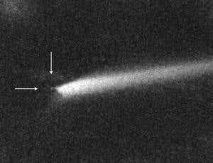 Trail of dust may point to fresh violence in asteroid belt