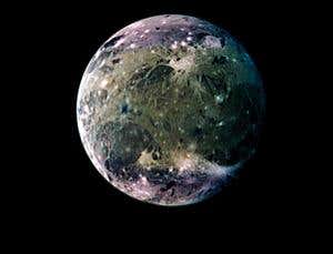 Comet storm split destiny of Jupiter's twin moons