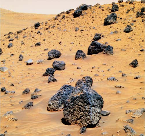 Could microbes be hiding under the rocks on Mars?