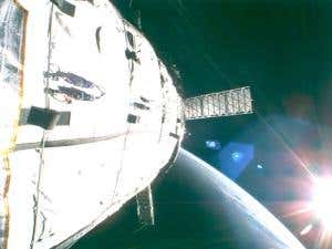 The Genesis 1 module was lifted into orbit on a retired Russian SS18 nuclear missile in 2006. It expanded to 3 metres in length by 2 metres in diameter, demonstrating that a craft could be inflated in orbit and maintain its shape through air pressure alone