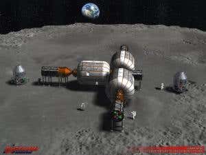 Expandable spacecraft could be placed on the lunar surface