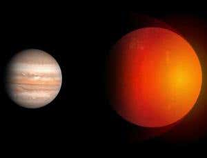 Puffed-up planets are heated like toast