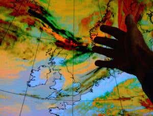 Blame the volcano trouble on sun and global warming