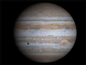 Jupiter loses a stripe