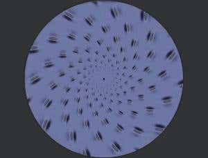 Illusions contest: The steerable spiral