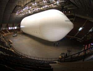 Giant airship to carry science back to 1930s