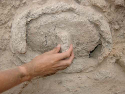 A lid at the opposite end from the bees' entrance allowed the bee-keeper to grab the honeycomb 