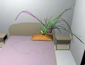 Blood spatter model to help crime scene investigation