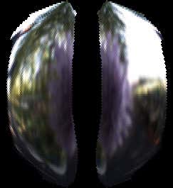 What a robot will see with artificial bee eyes 