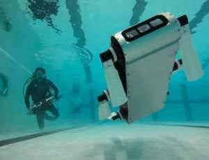 Robots on TV: 'AquaPad' controls robot dive buddy