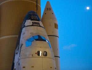 Fuel tank crack is latest of shuttle Discovery's woes