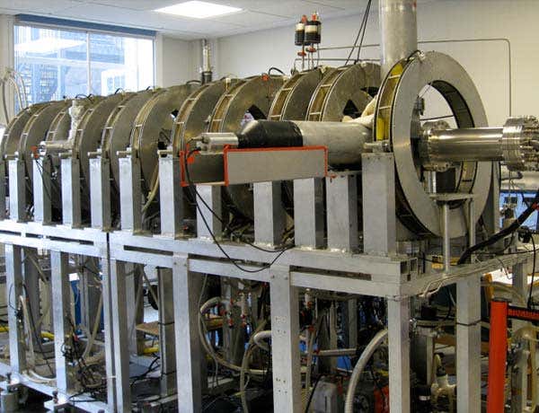 Positronium atoms were shot into various gases at a University College London lab 