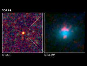 Space telescope spots 'invisible' galaxies