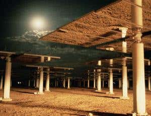 Is night falling on classic solar panels?