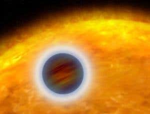Hottest planet is hotter than some stars