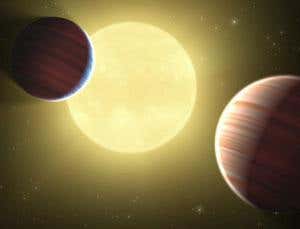 Two planets found sharing one orbit