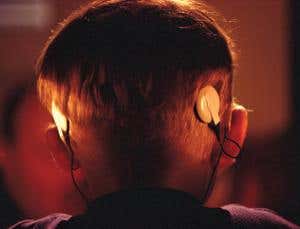 Ear implants for the deaf with no strings attached