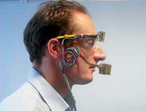 Headset gives a voice to the voice box-less