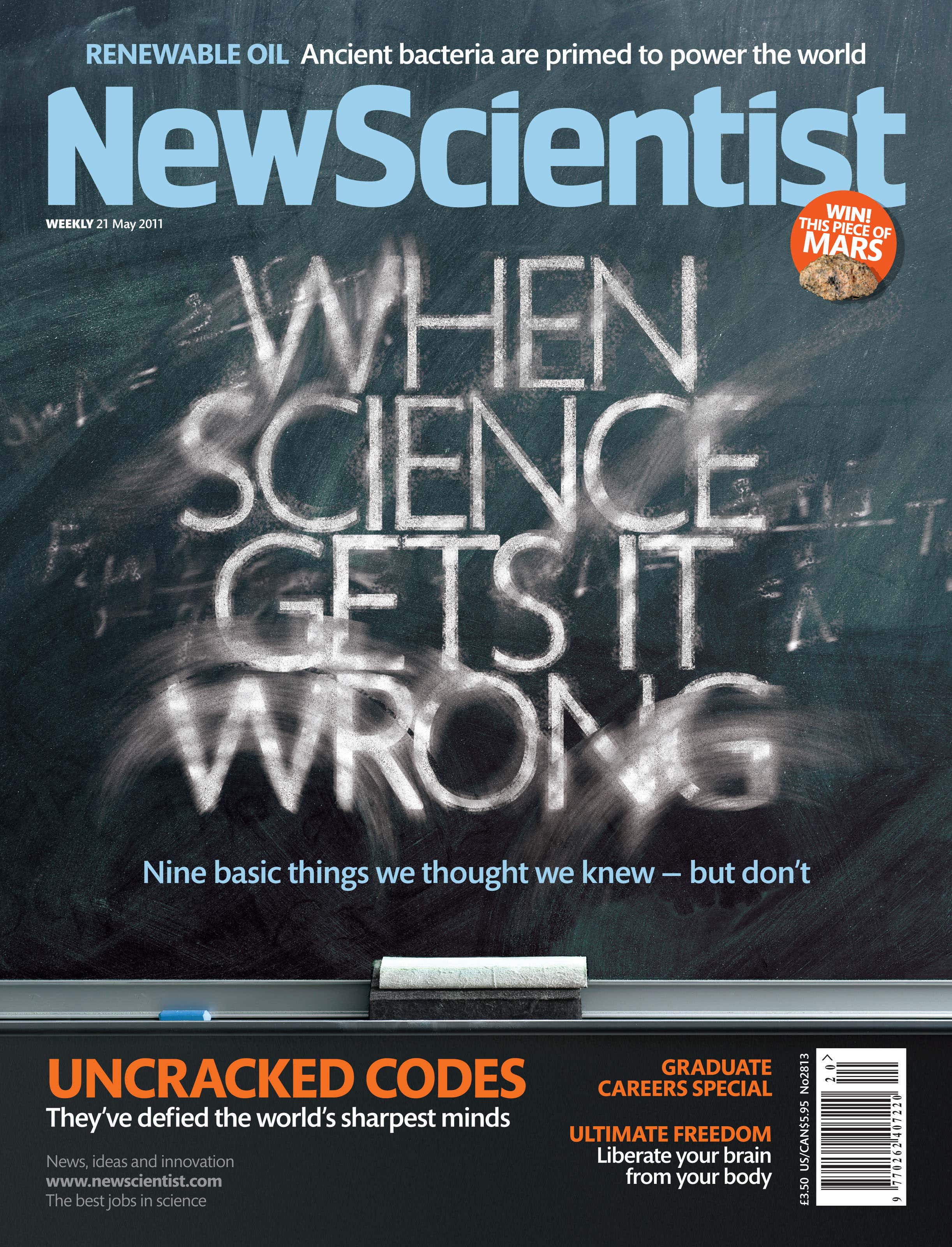 New Scientist issue 2813 cover