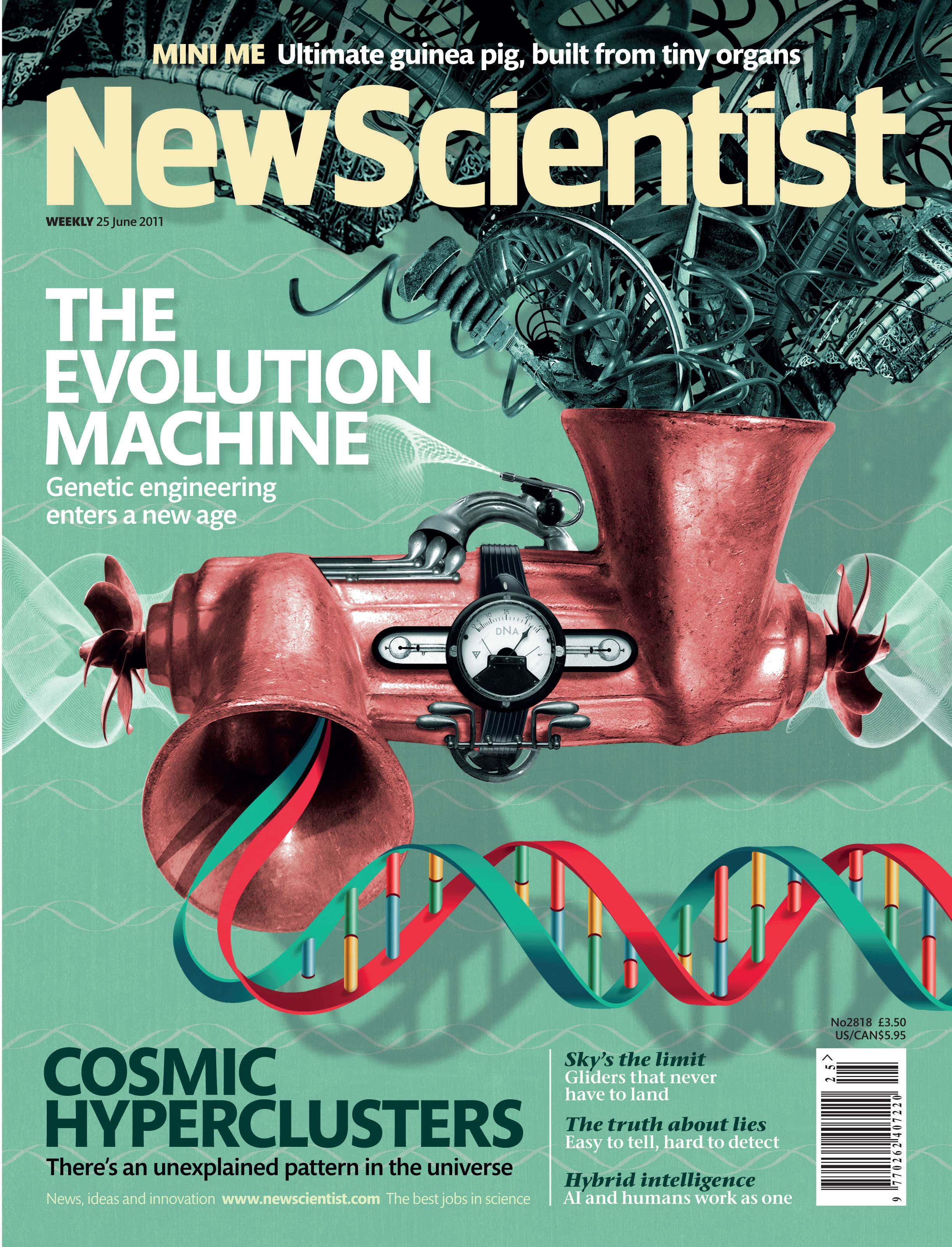 New Scientist issue 2818 cover