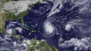 Forecasters close in on north Atlantic hurricanes