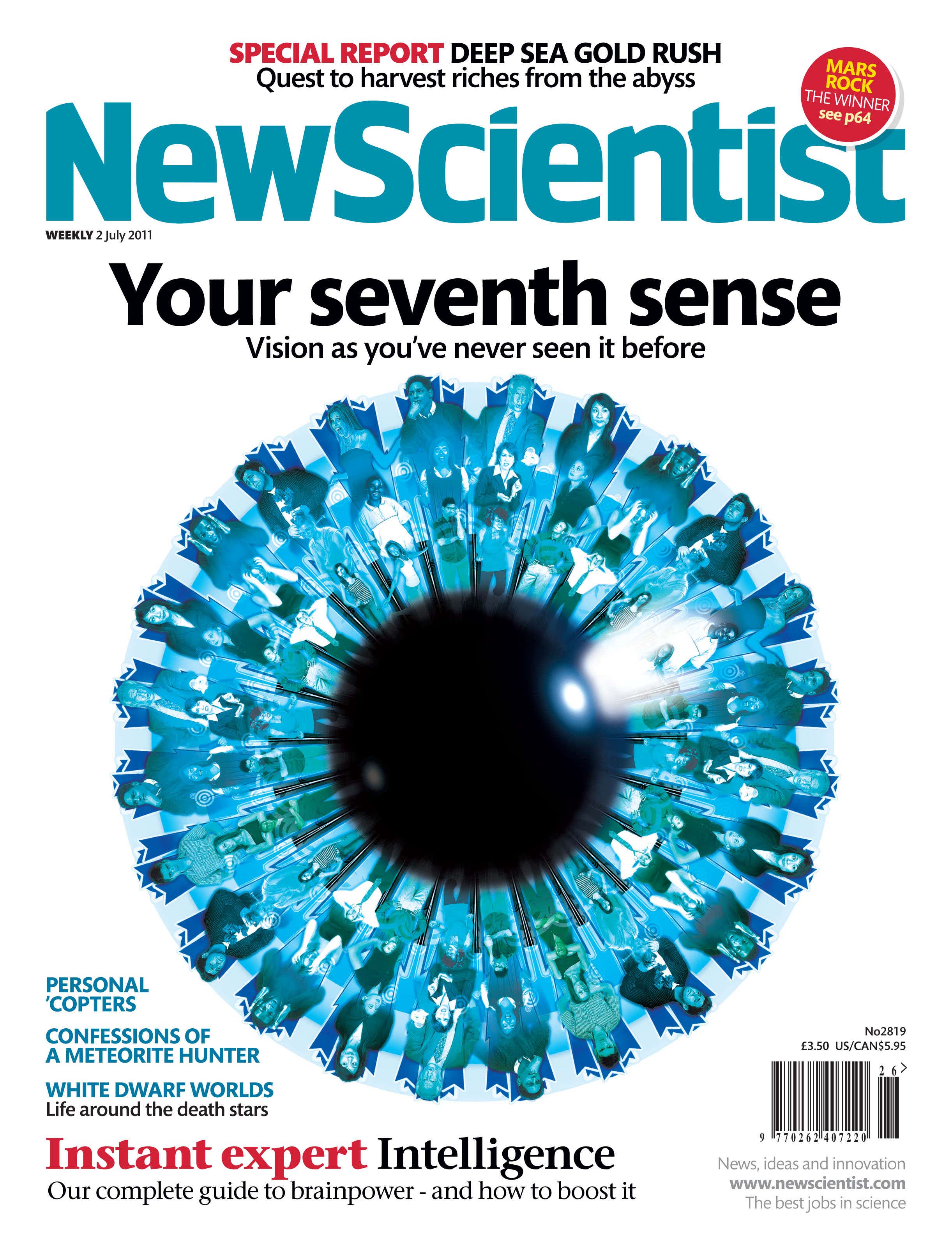 New Scientist issue 2819 cover