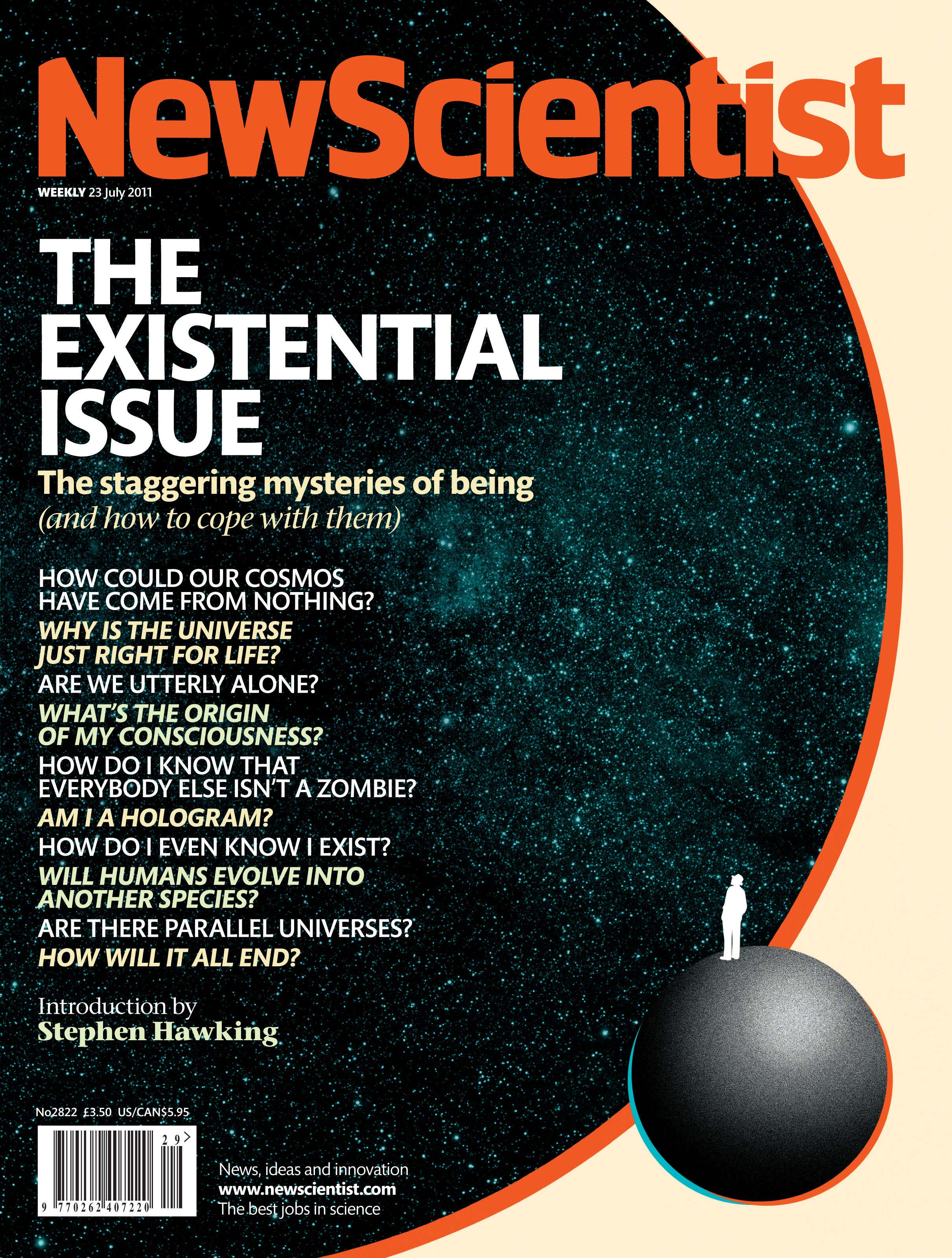 New Scientist issue 2822 cover