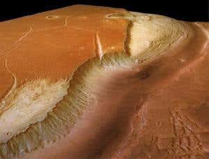 Evidence for Mars floods all dried up?