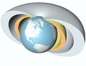 Antiproton ring found around Earth