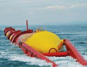New power wave heads out to sea