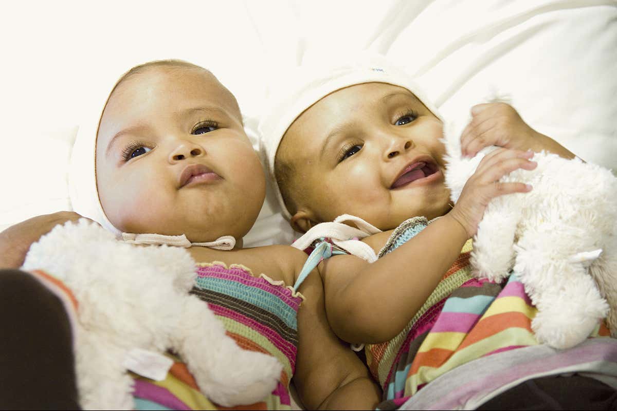 Baby twins Rital and Ritag Gaboura