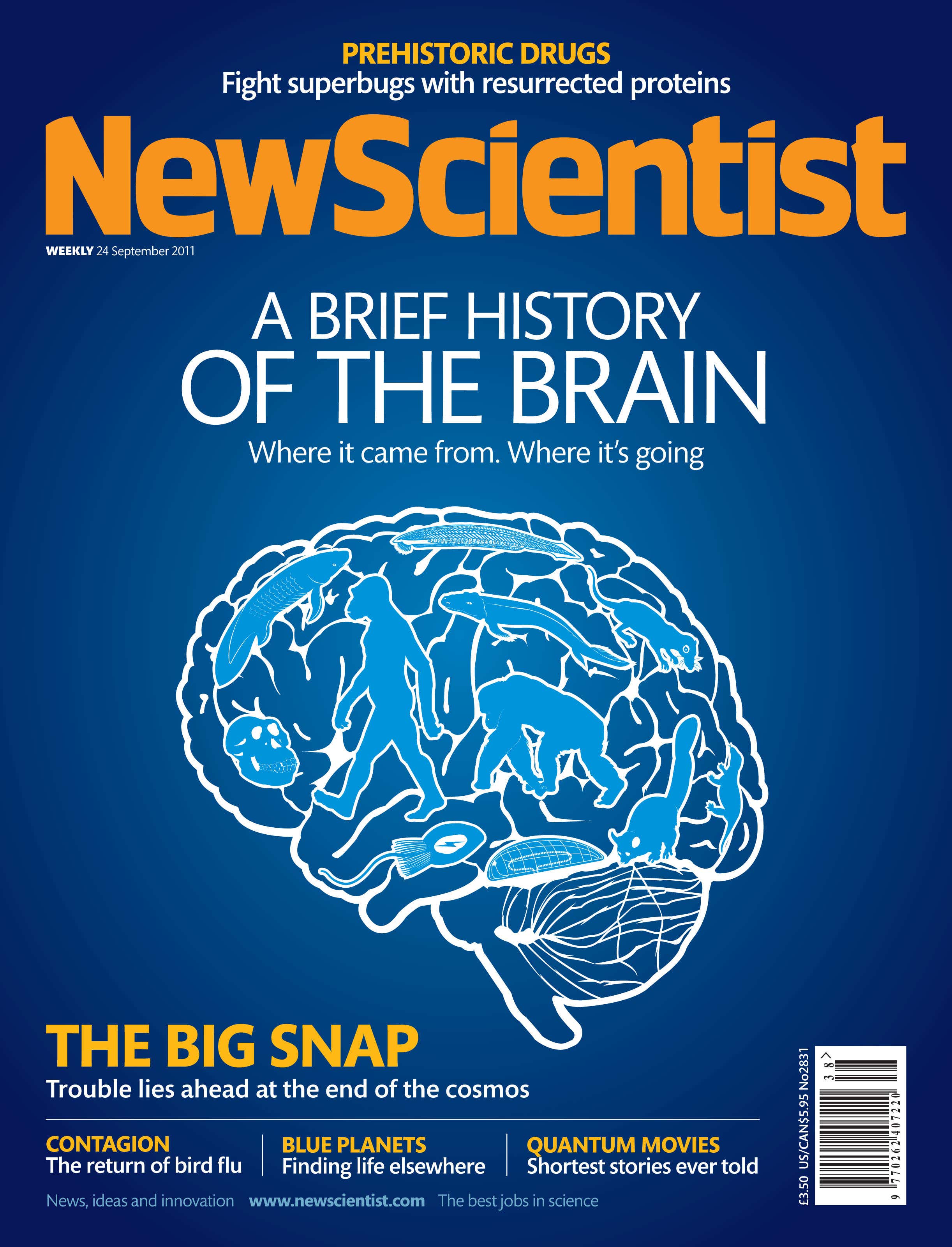 New Scientist issue 2831 cover