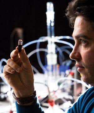 Life-like cells are made of metal