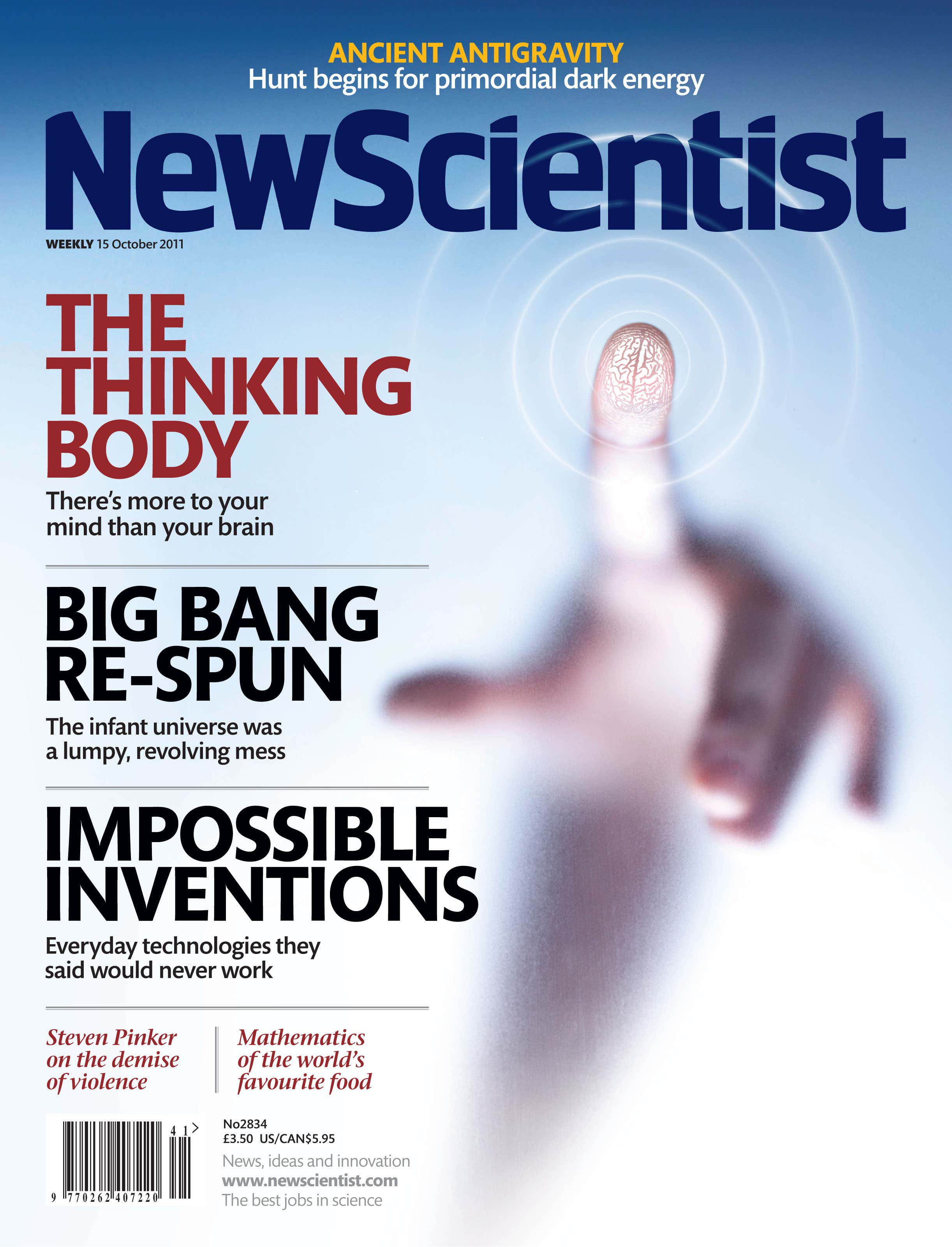 New Scientist issue 2834 cover