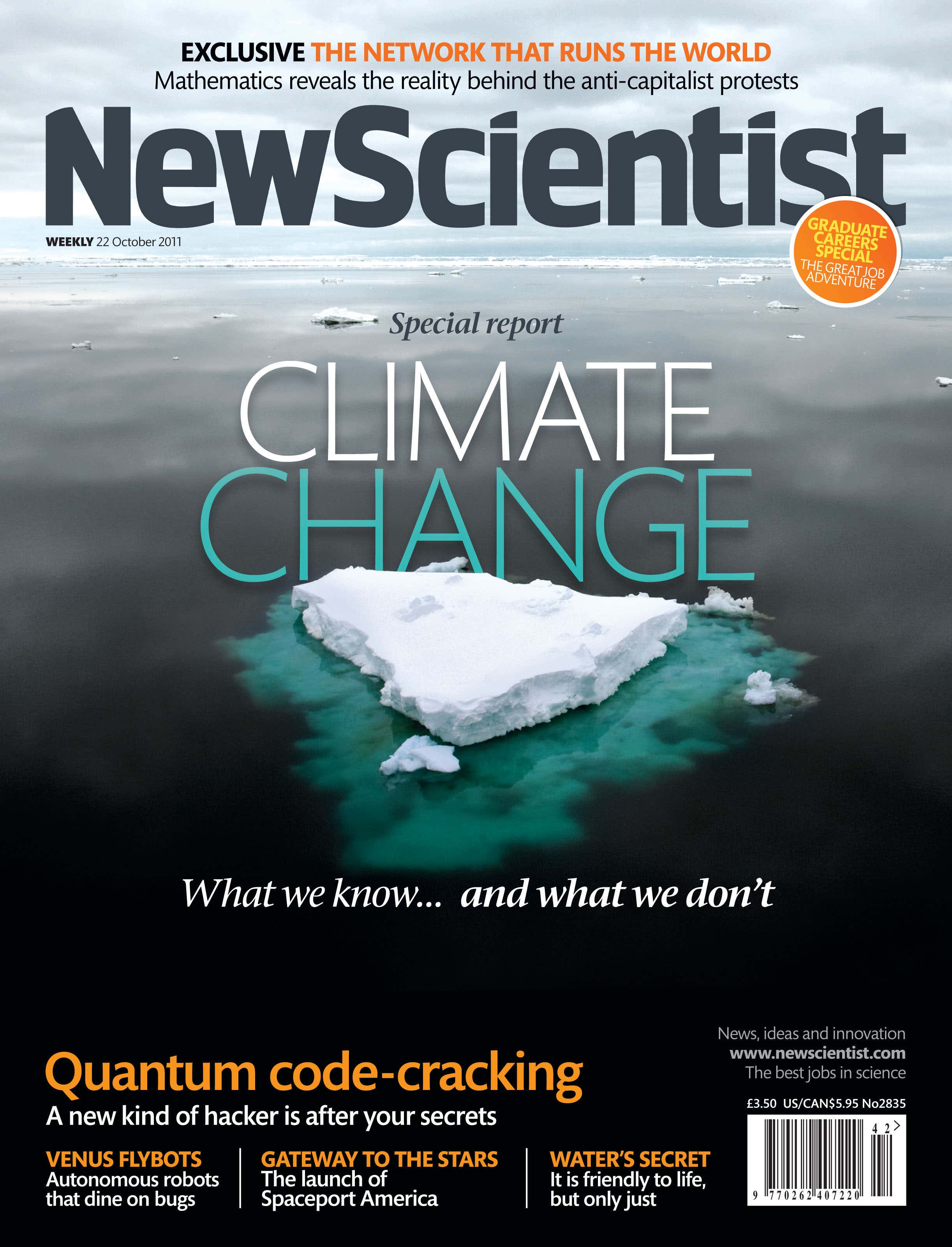 New Scientist issue 2835 cover