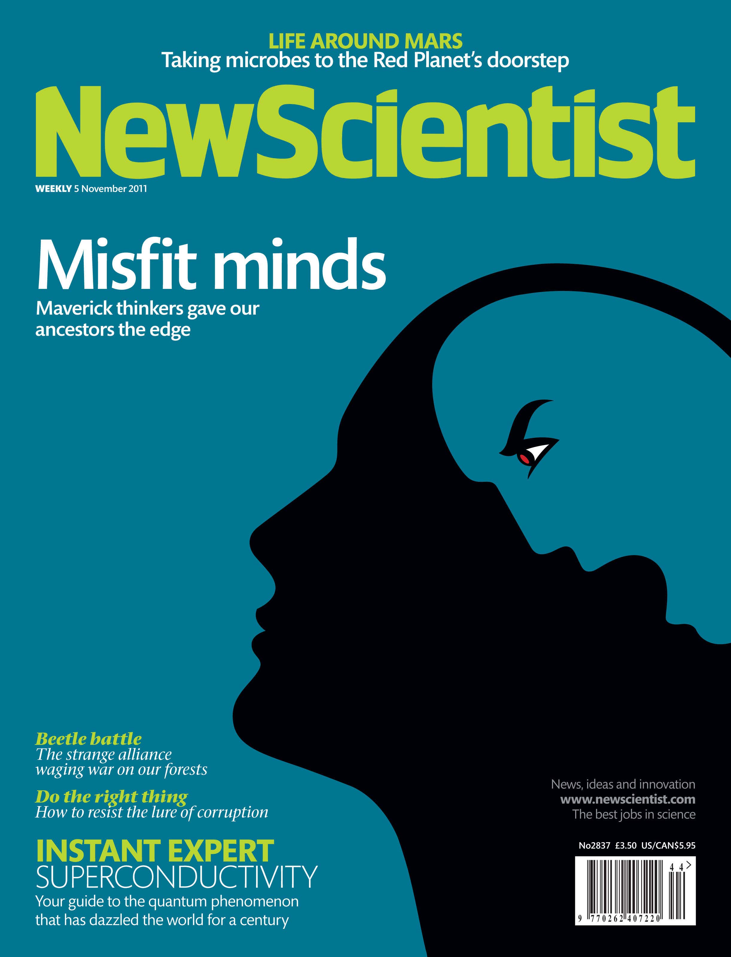 New Scientist issue 2837 cover
