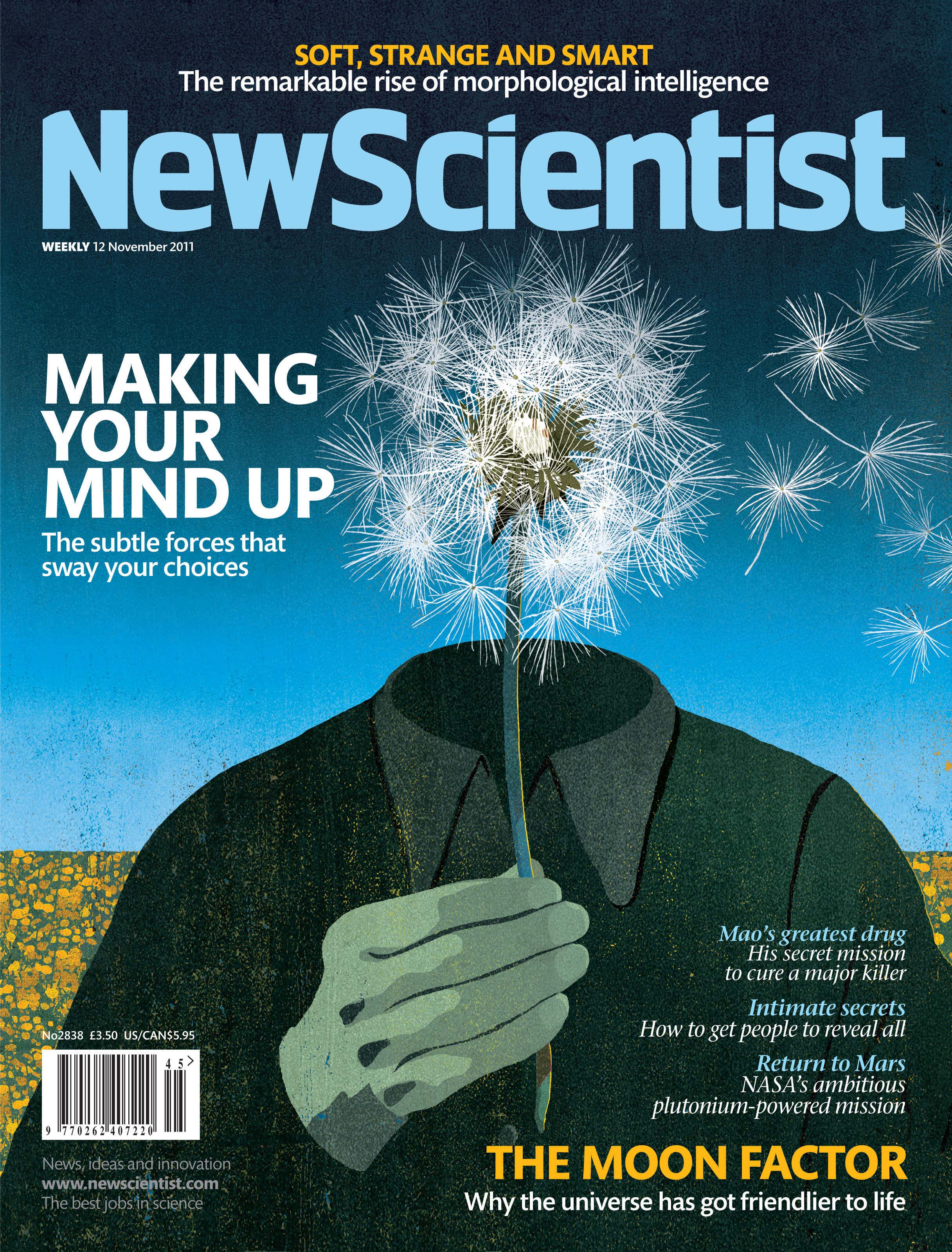 New Scientist issue 2838 cover