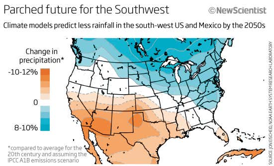 Parched future for the Southwest