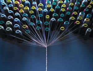 Cotton transistors weave comfort into electronics